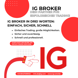 <p><strong>Werbung*</strong></p>  <p><em>Hinweis: CFDs sind komplexe Instrumente und gehen wegen der Hebelwirkung mit dem hohen Risiko einher, schnell Geld zu verlieren. 74% der Kleinanlegerkonten verlieren Geld beim CFD-Handel mit diesem Anbieter. Sie sollten überlegen, ob Sie verstehen, wie CFDs funktionieren, und ob Sie es sich leisten können, das hohe Risiko einzugehen, Ihr Geld zu verlieren. Optionen und Wertpapiere, die IG anbietet, sind komplexe Finanzinstrumente und gehen mit dem hohen Risiko einher, schnell Geld zu verlieren.</em></p>